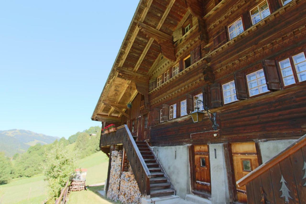 Ferienwohnung Les Favrod L'Etivaz Exterior foto