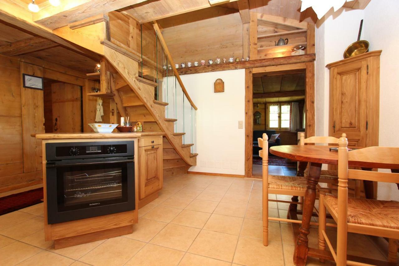 Ferienwohnung Les Favrod L'Etivaz Exterior foto